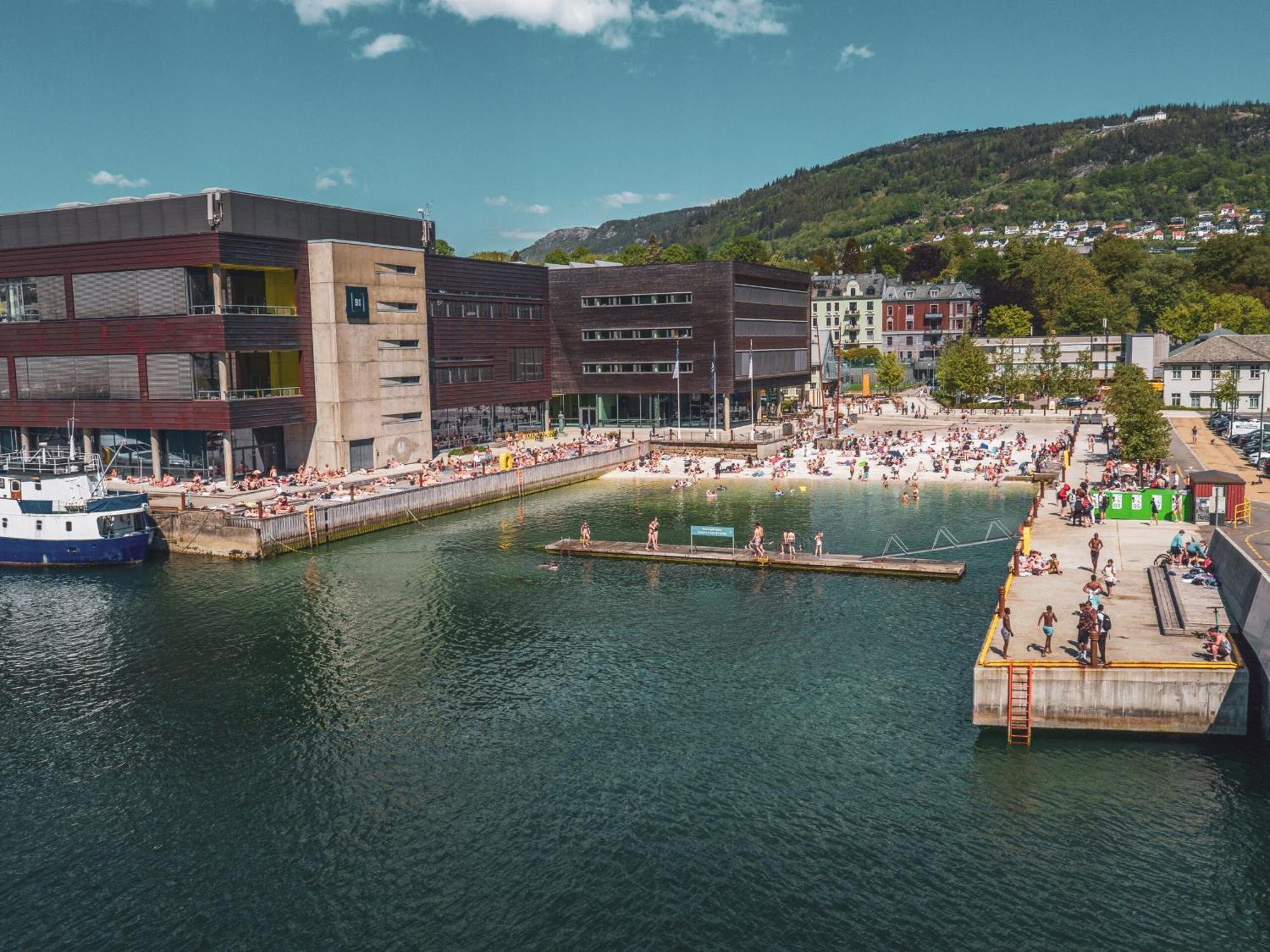 Byleilighet I Sjokanten M Terrasse Берген Экстерьер фото